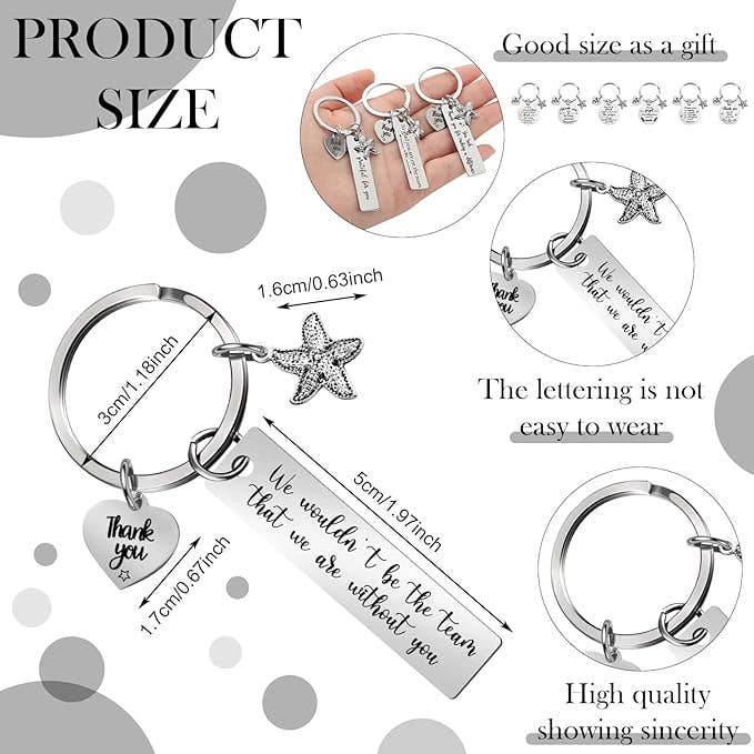 “Thank You” Keychain (Assorted Design)