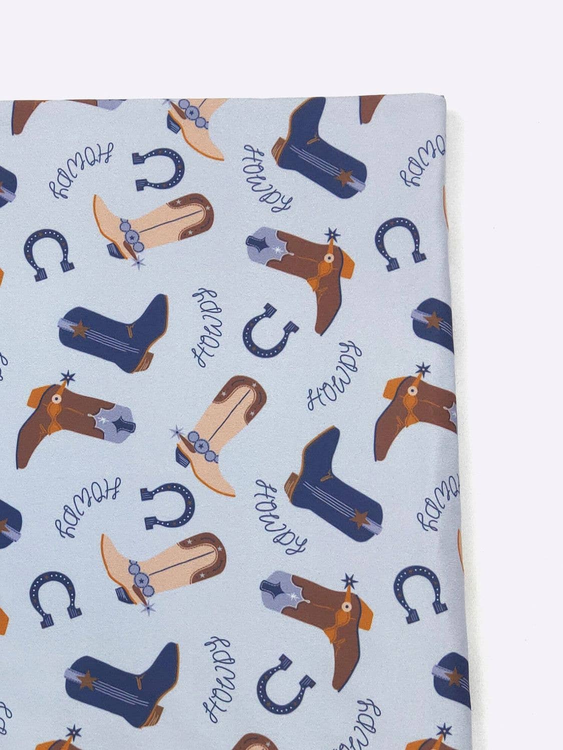 Blue Howdy Blanket