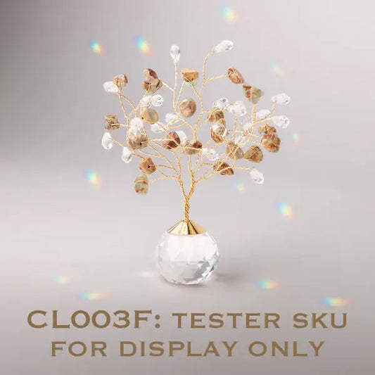 DISPLAY: Suncatcher Tree of Life - Peace - unboxed