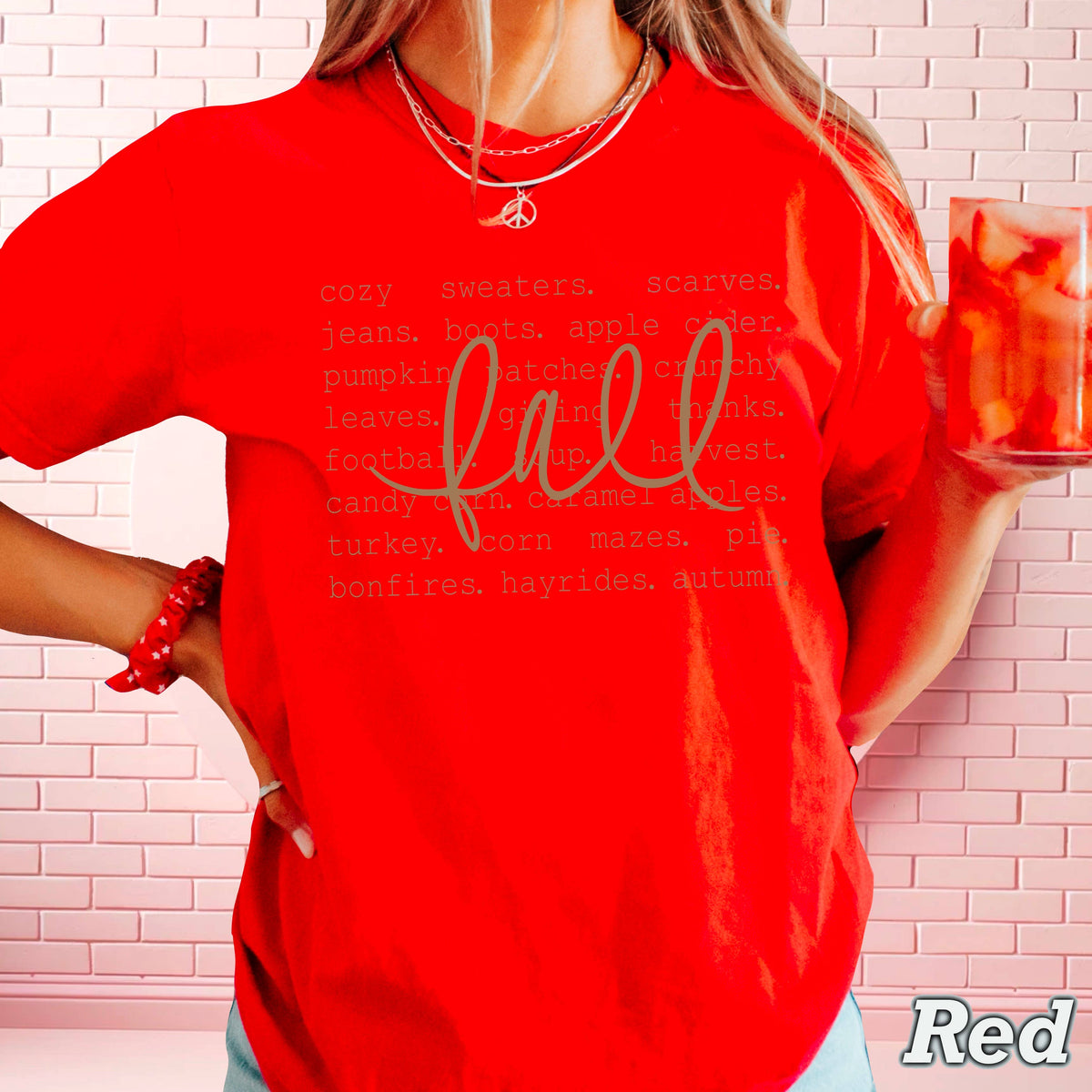 Fall Things  Graphic Shirt