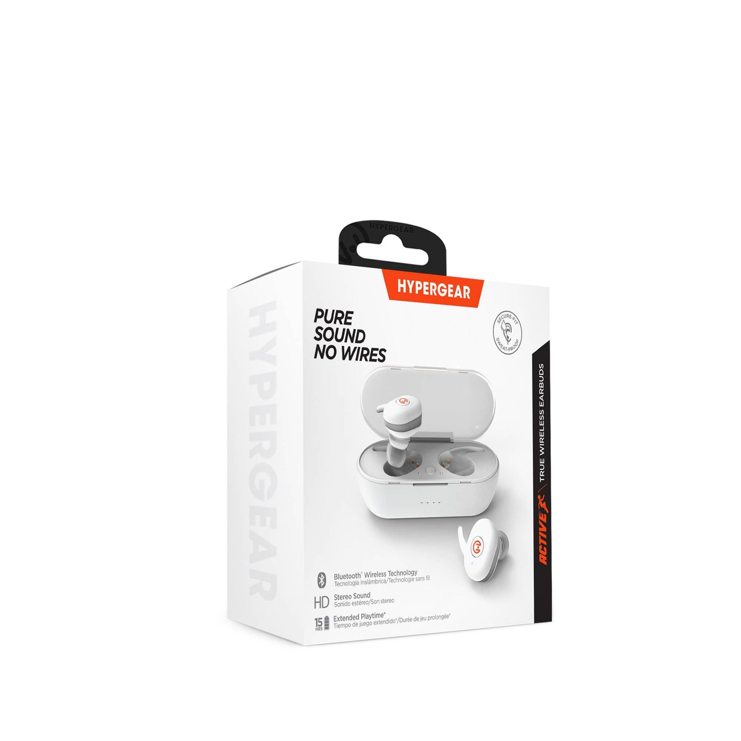 Active True Wireless Earbuds USB-C White