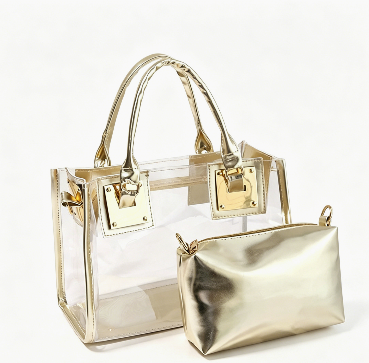 Clear Stadium Bag PVC Handbag Crossbody