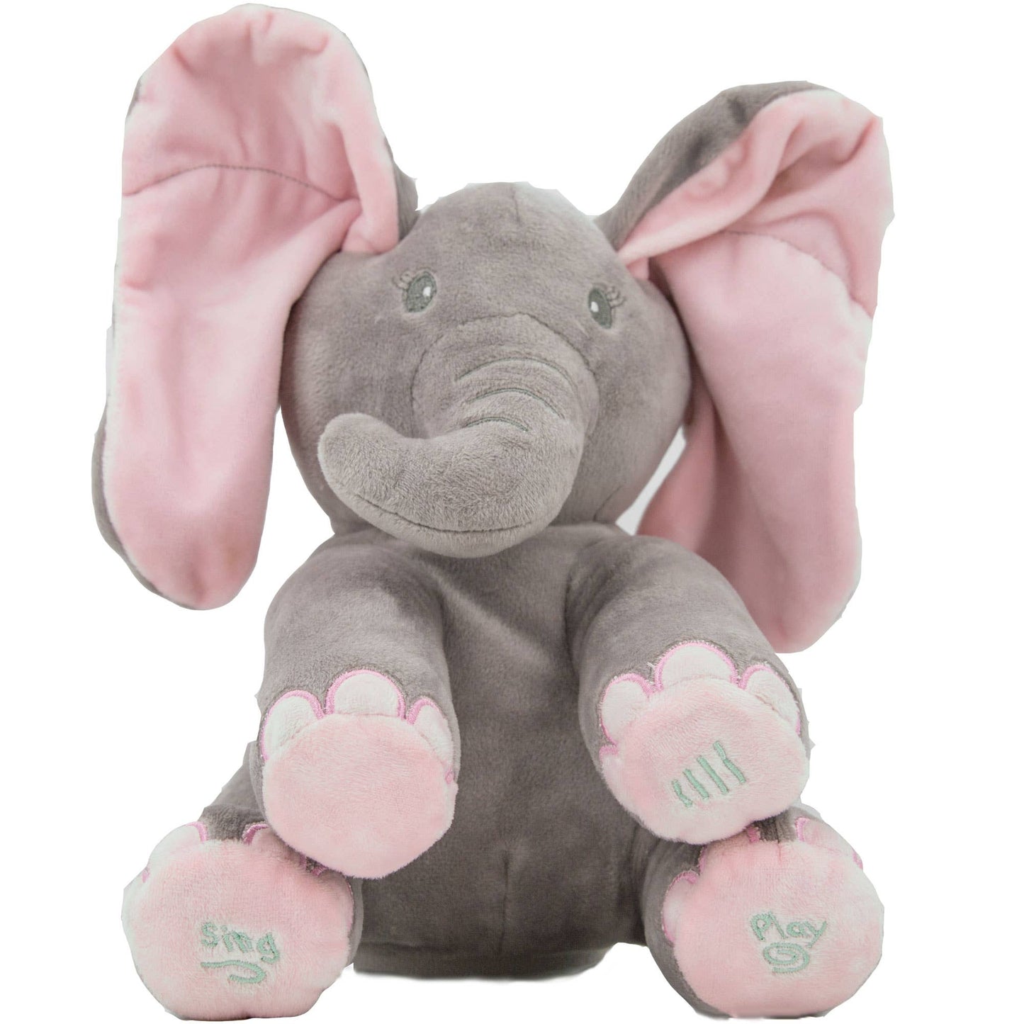 Kaia Peek a boo Elephant Animated Plush Singing Elephant