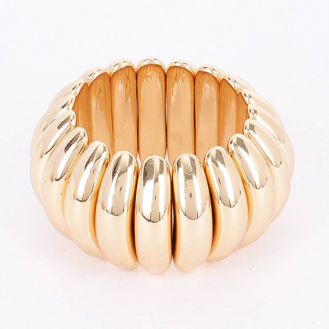 Alloy Casting Stretch Bracelet
