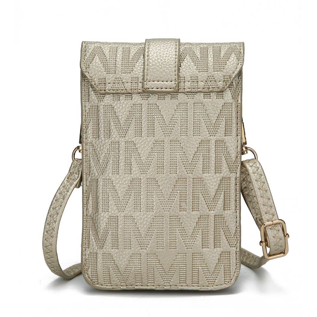 MKF Collection Ulla Signature XL Phone Wallet Crossbody by M
