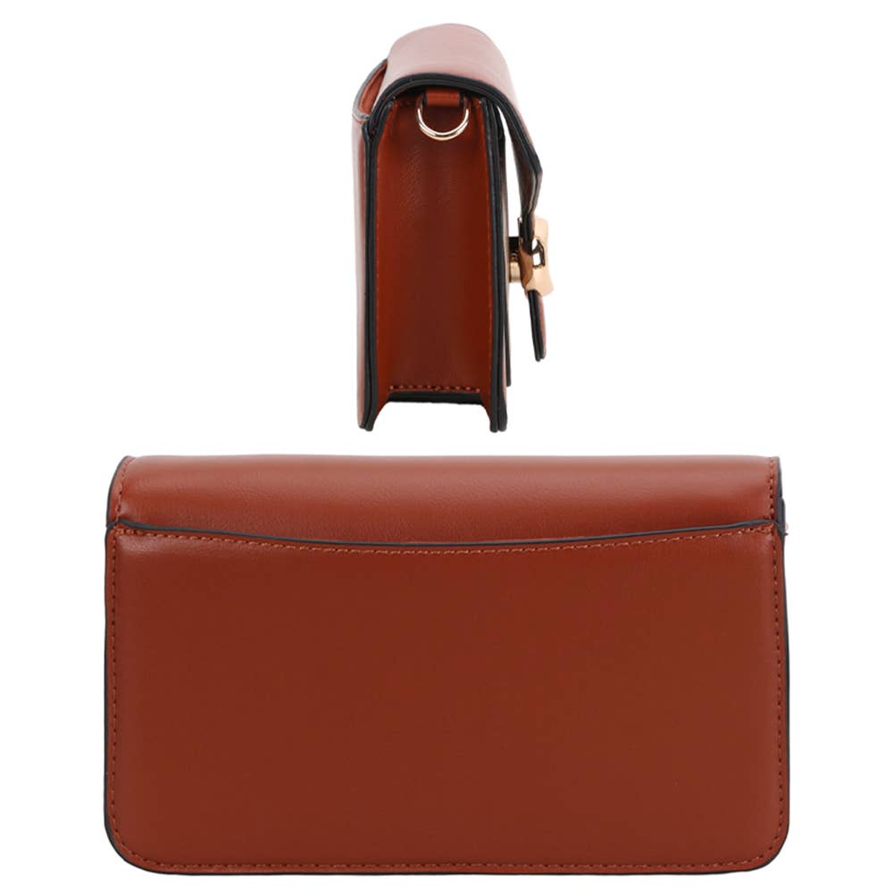 2IN1 OVAL PRINT CROSSBODY BAG W WALLET SET, QFT 1365A