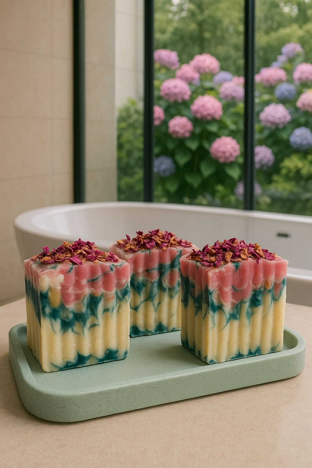 Sweet Garden Soap cold process natural vegan handmade