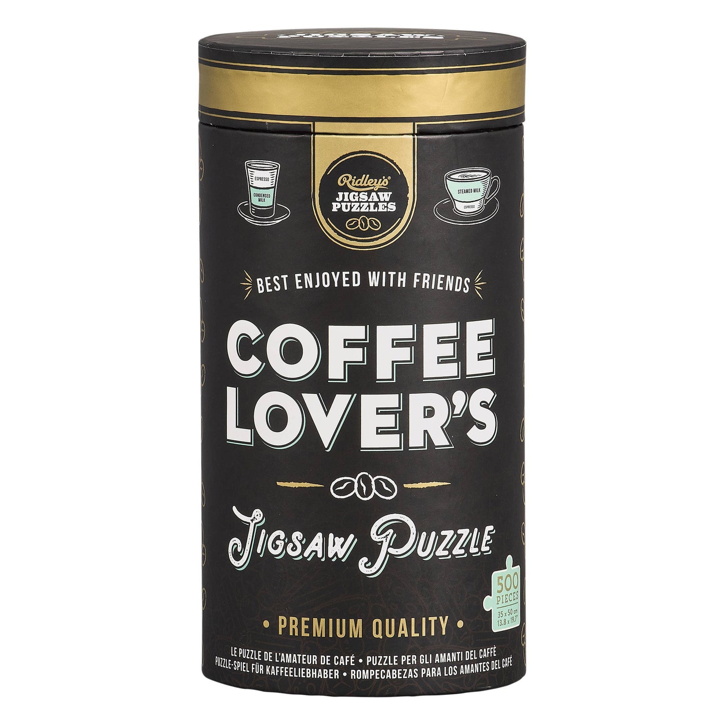 Coffee Lover's 500 Piece Jigsaw Puzzle