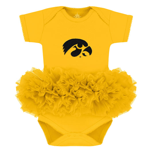 Iowa Hawkeyes Infant Tutu Bodysuit