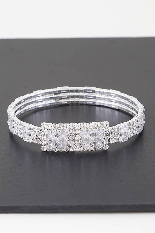 Multi Cubic Zirconia Bracelet