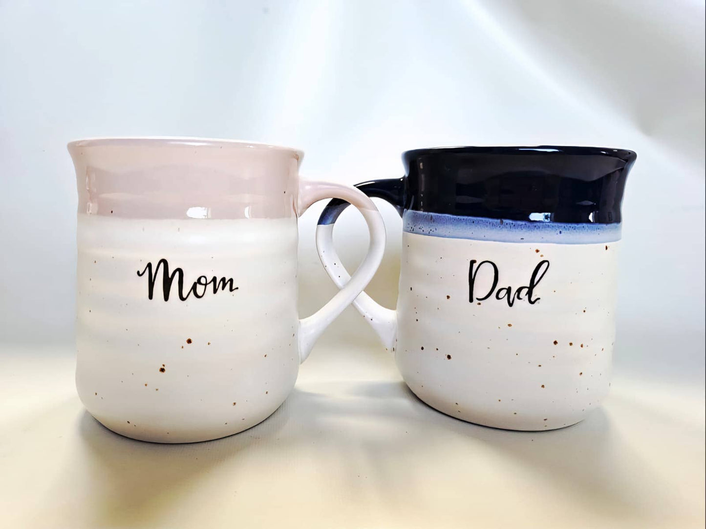 2pc Mom & Dad Ceramic Mug Set – 20oz