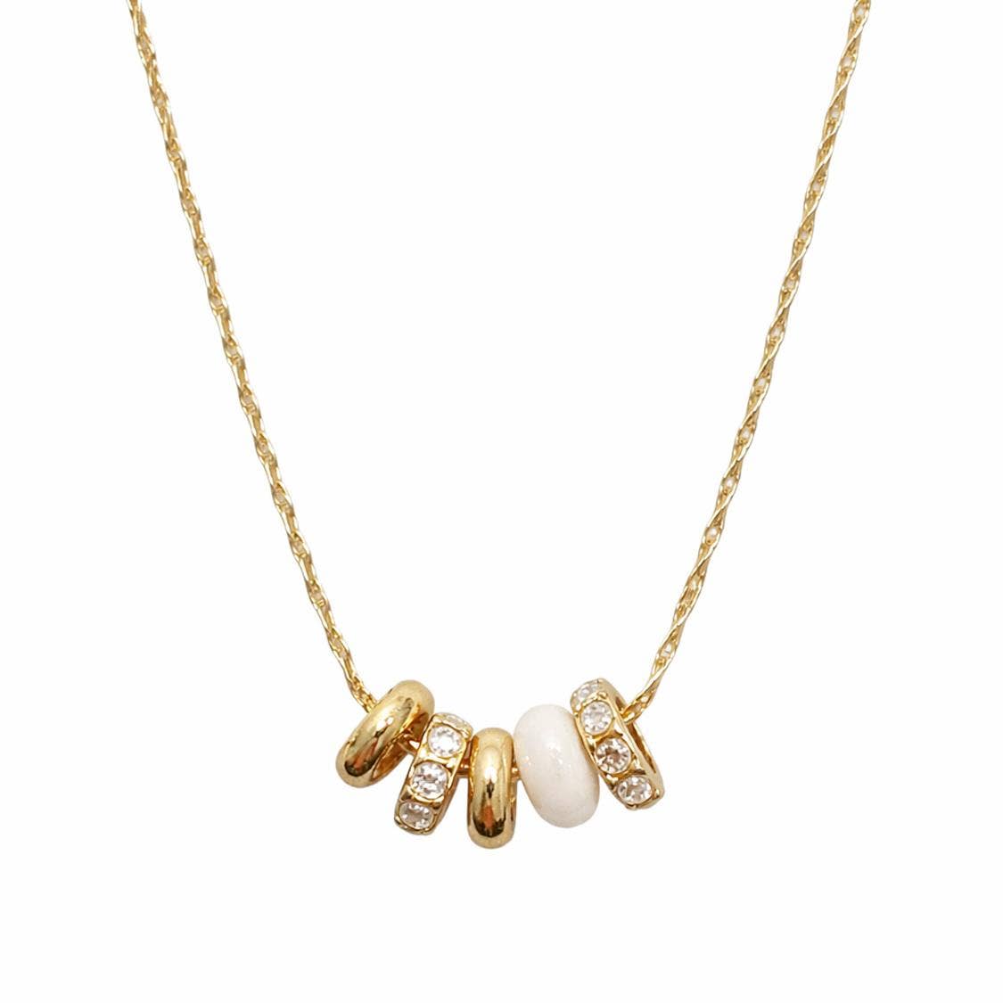 Multi-Bead Pendant Necklace  NW-72950 NW-72948