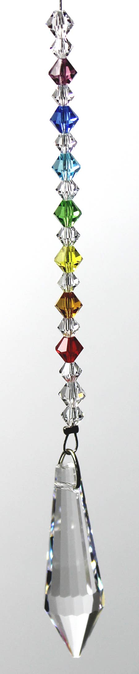30 pc. Rainbow/Chakra Suncatcher Asst with Tree Display
