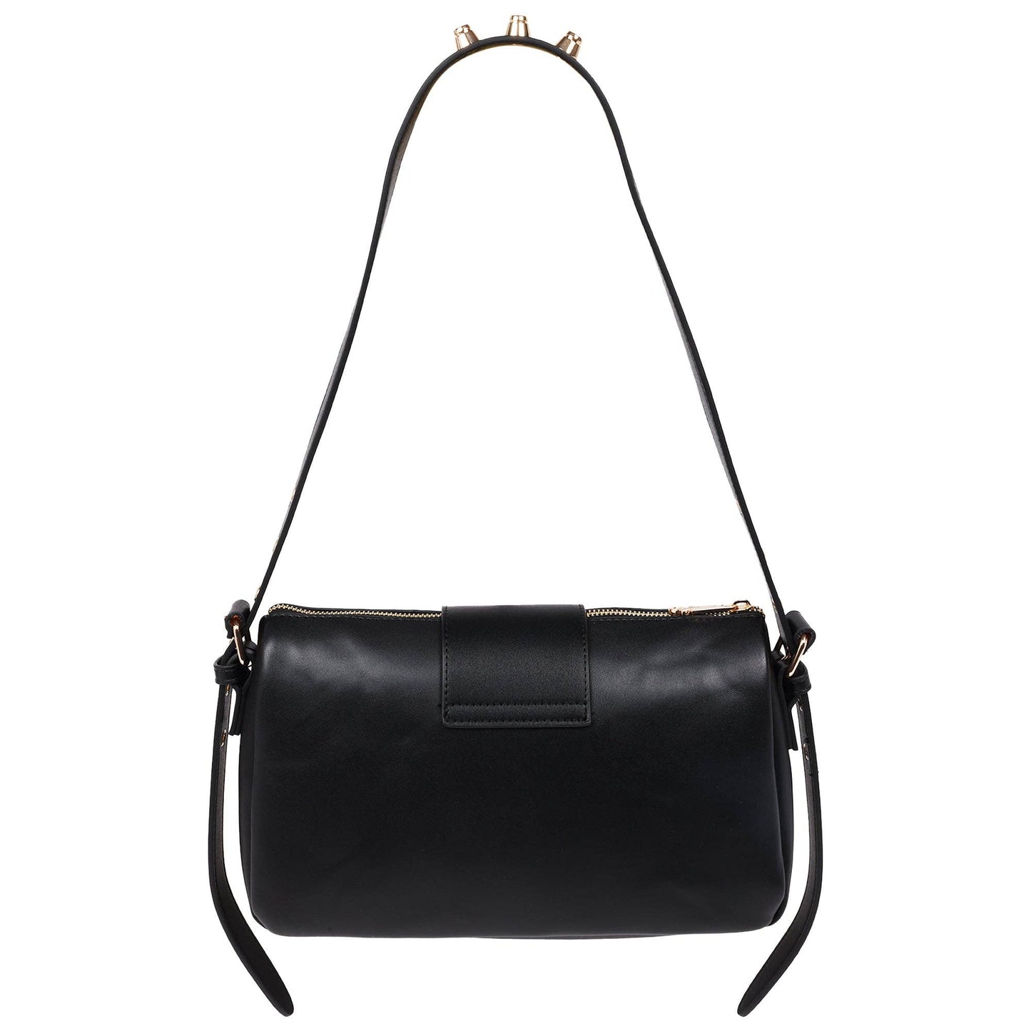 True Religion East West Shoulder Bag with Belt Buckle Tab