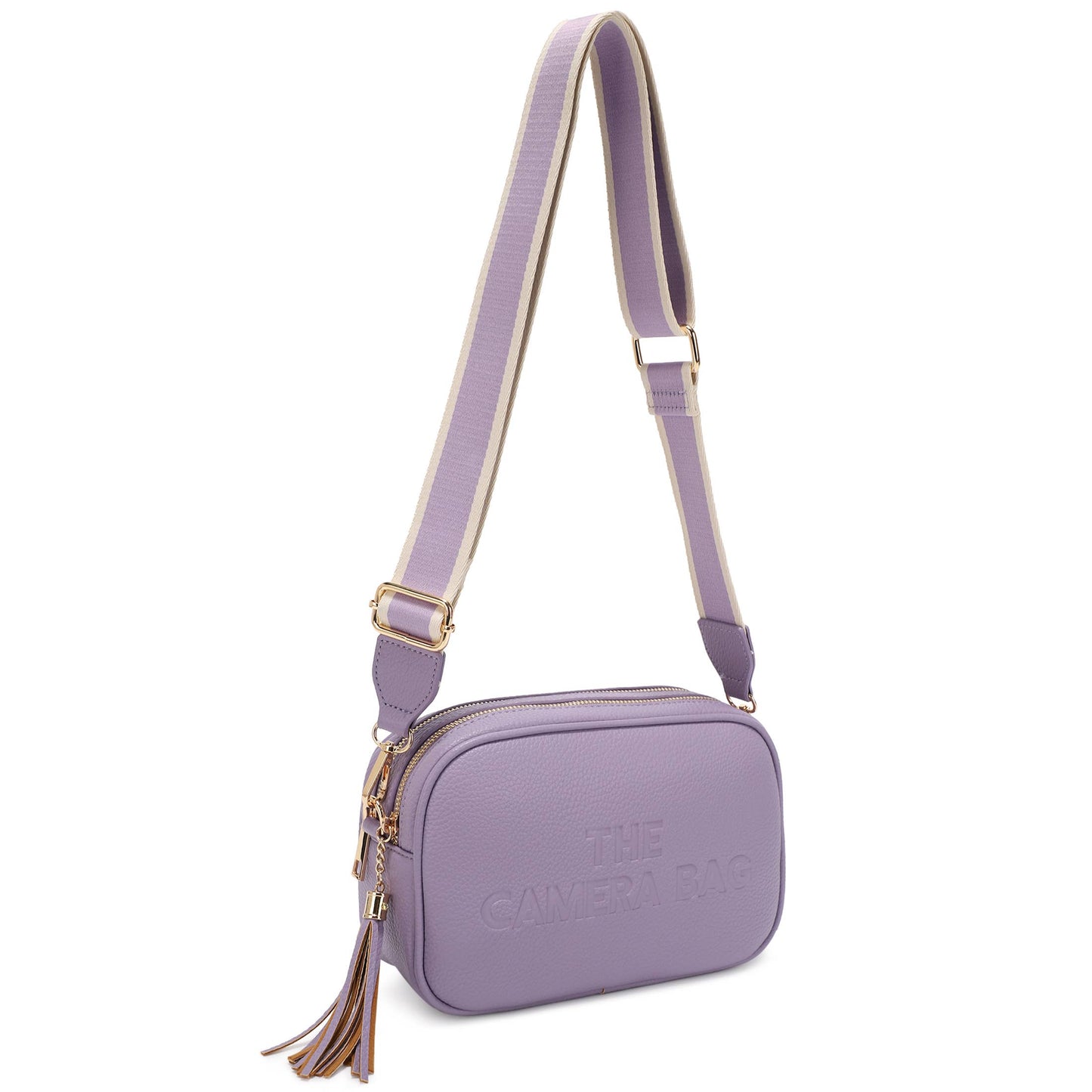 Yanira Double Compartment Crossbody Bag With Tassle