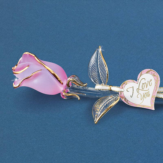 S5 425-PG: "I Love You" Pink Rose