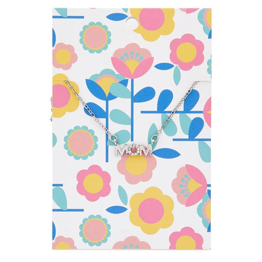 Necklace - Mom Floral