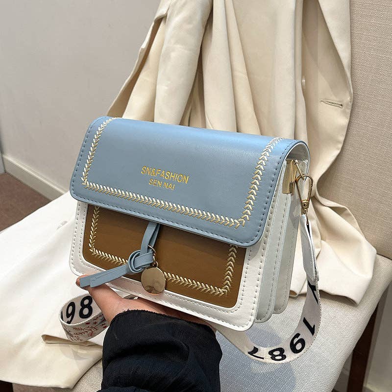 Fashion Vintage Crossbody Shoulder Bag Square