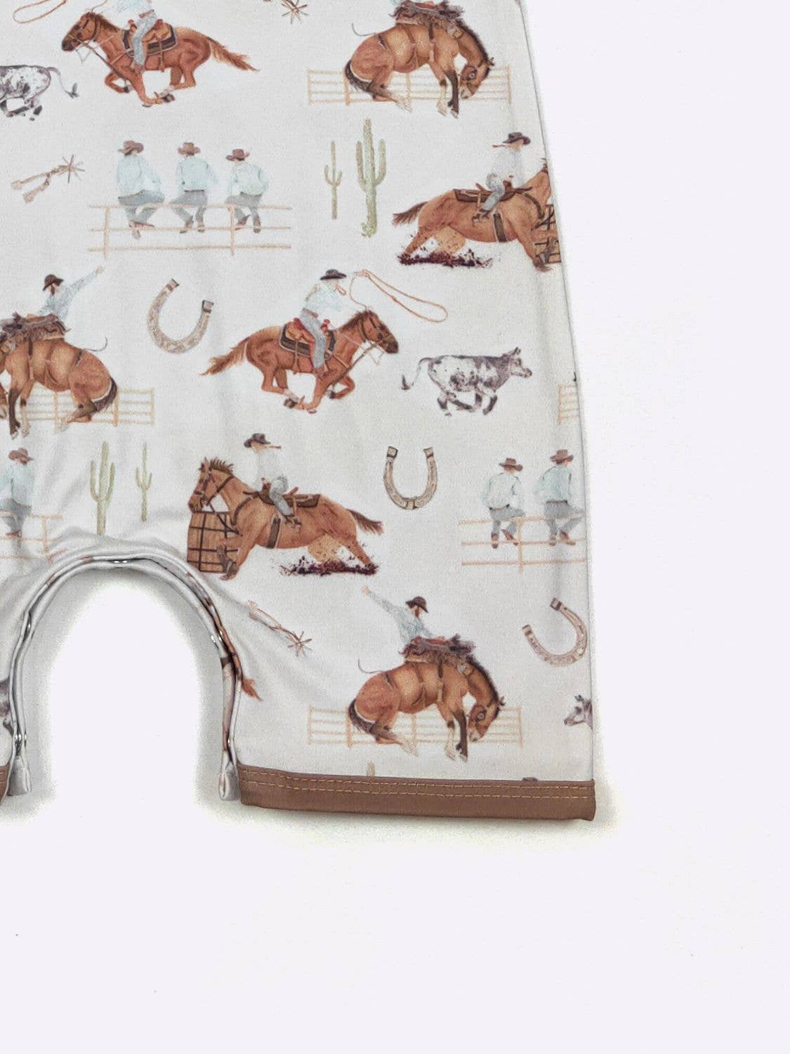 Cowboy Cavalry Boy Romper