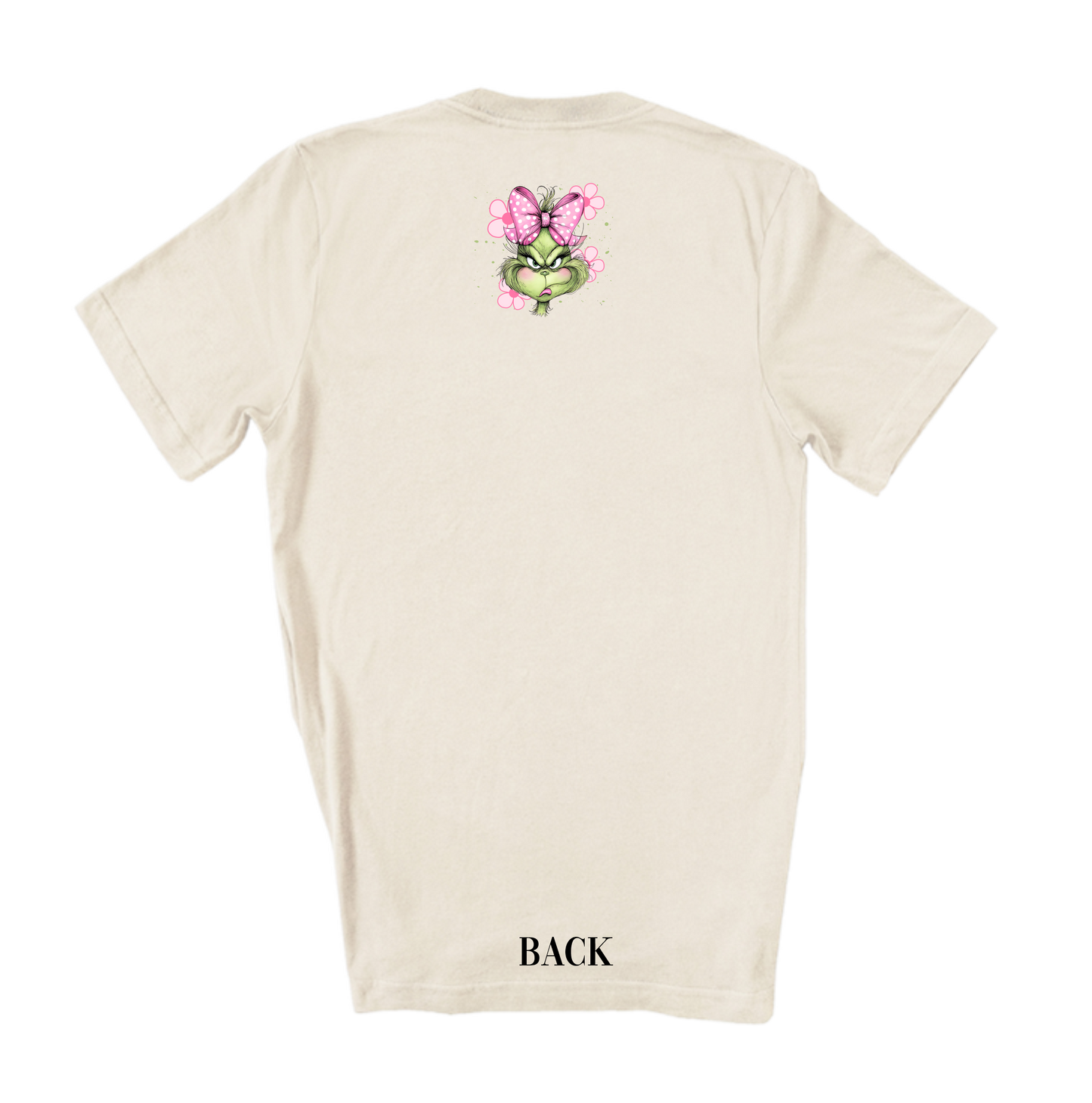 Top of Santa's Sassy List Rhinestone Graphic Tee