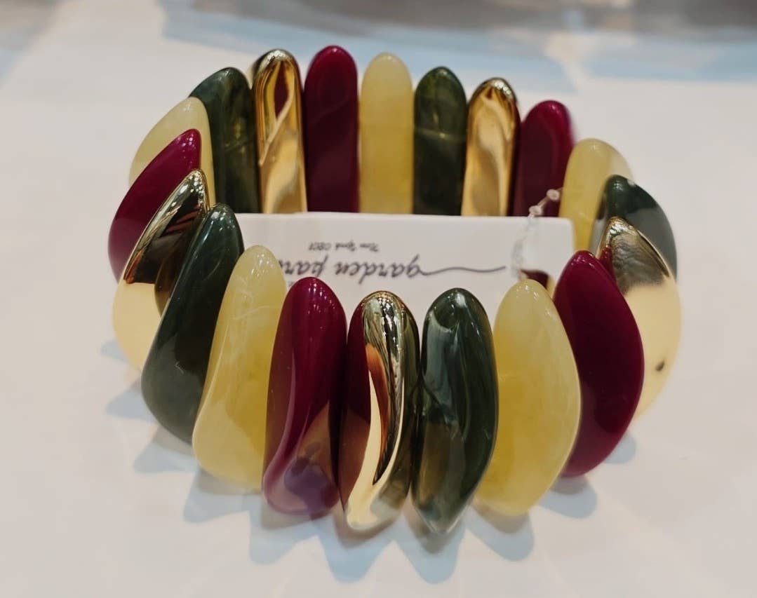 Bold Resin Chunky Bracelet Collection 1NJB-5087