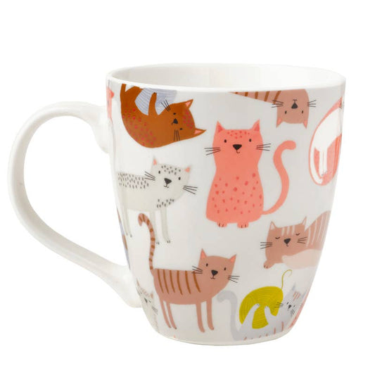 Pfaltzgraff 18Oz  Mug Assorted Cats Open Stock
