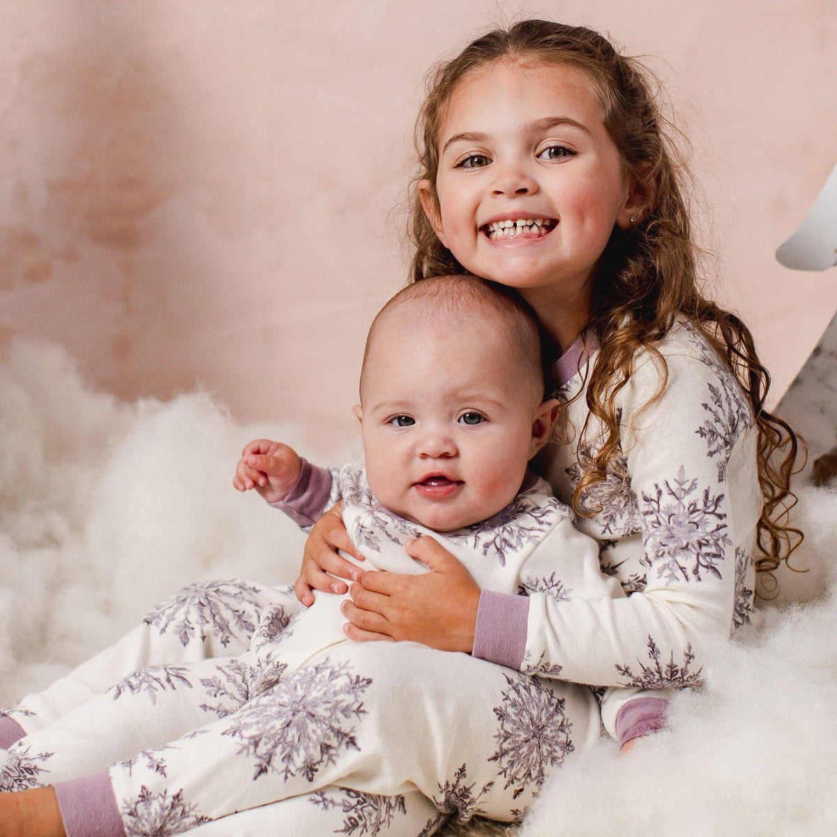 Elegant Snowflakes Organic Cotton Sleep & Play