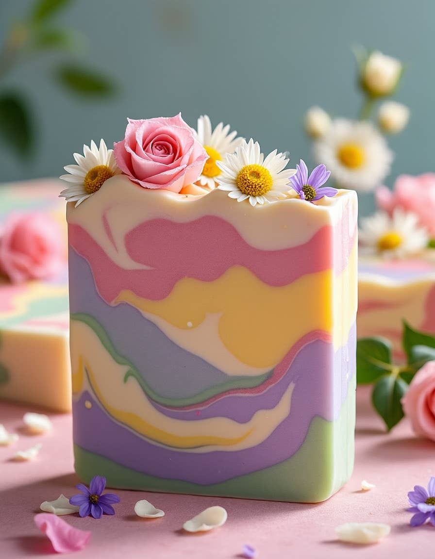 Wild Flowers Spring Soap