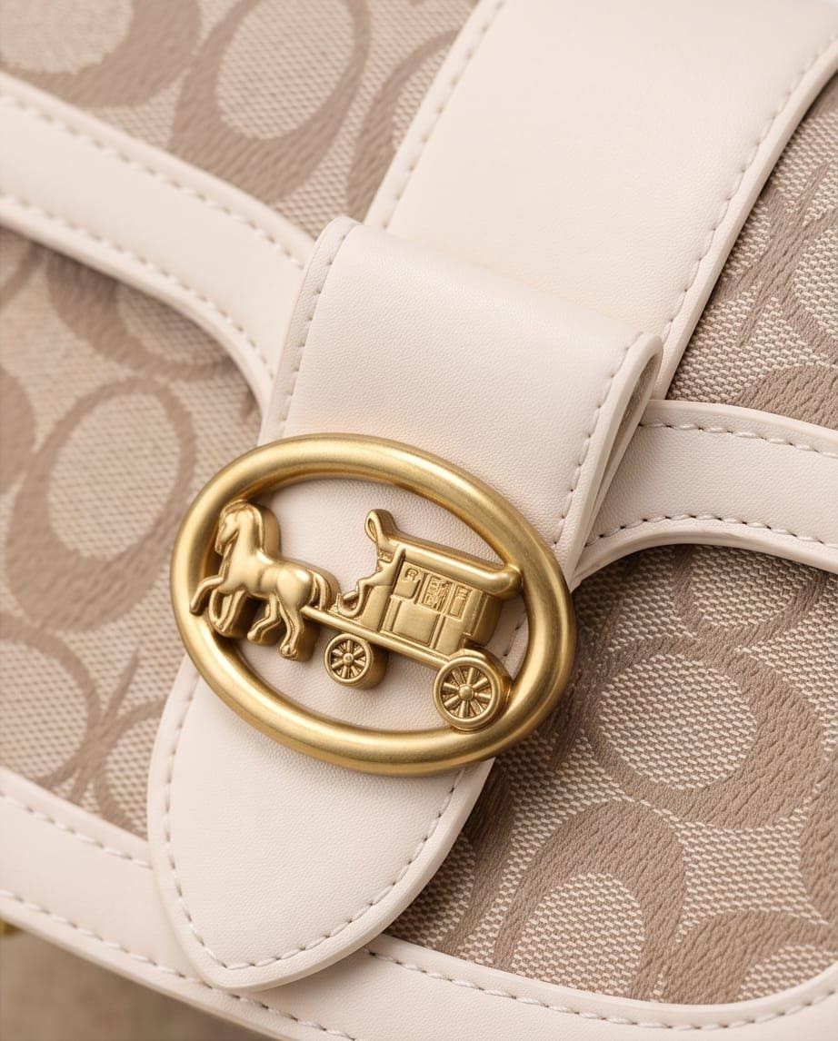 Signature Print Mini Satchel Crossbody Bag with Matching Wal