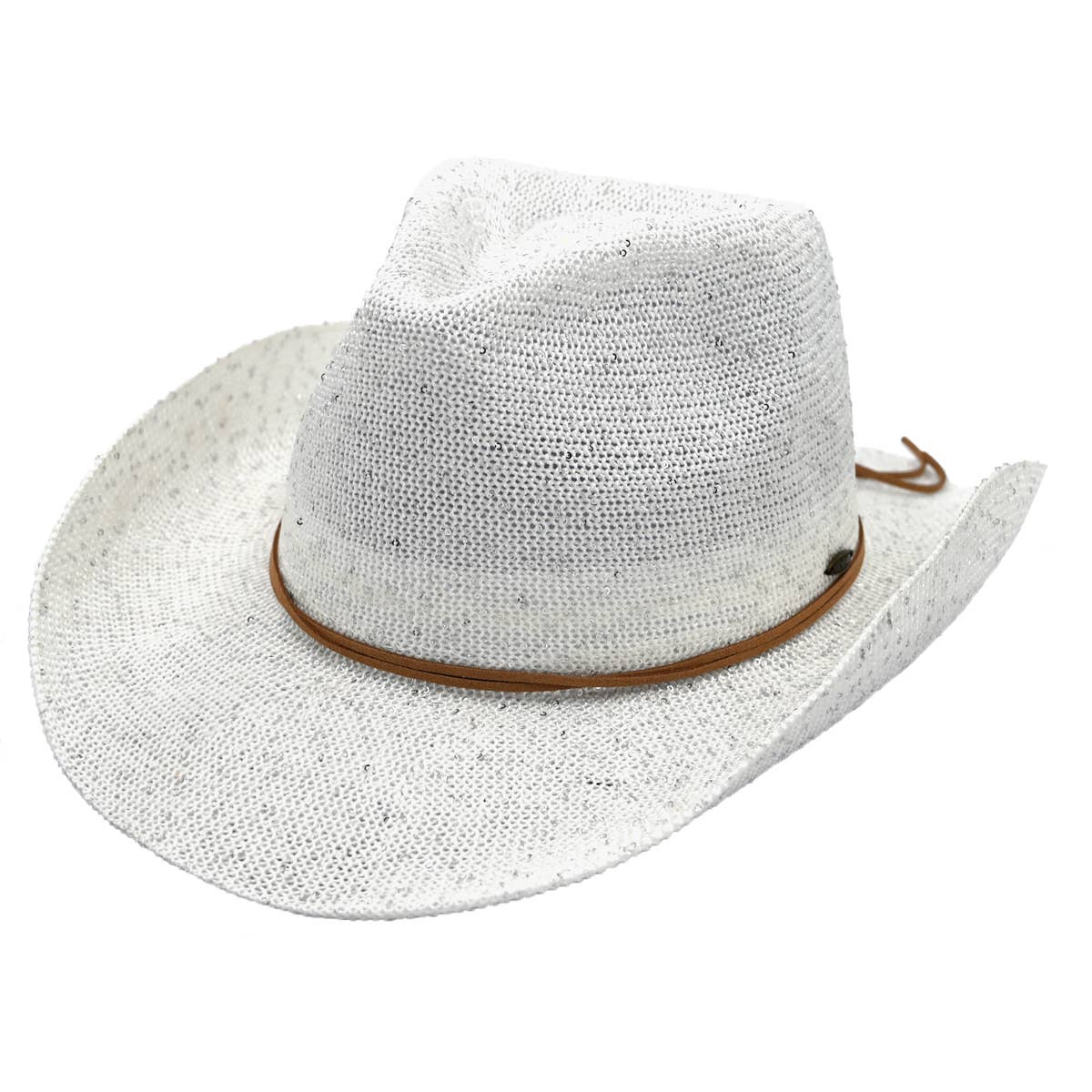 CC SEQUIN COWBOY HAT, CBC 03