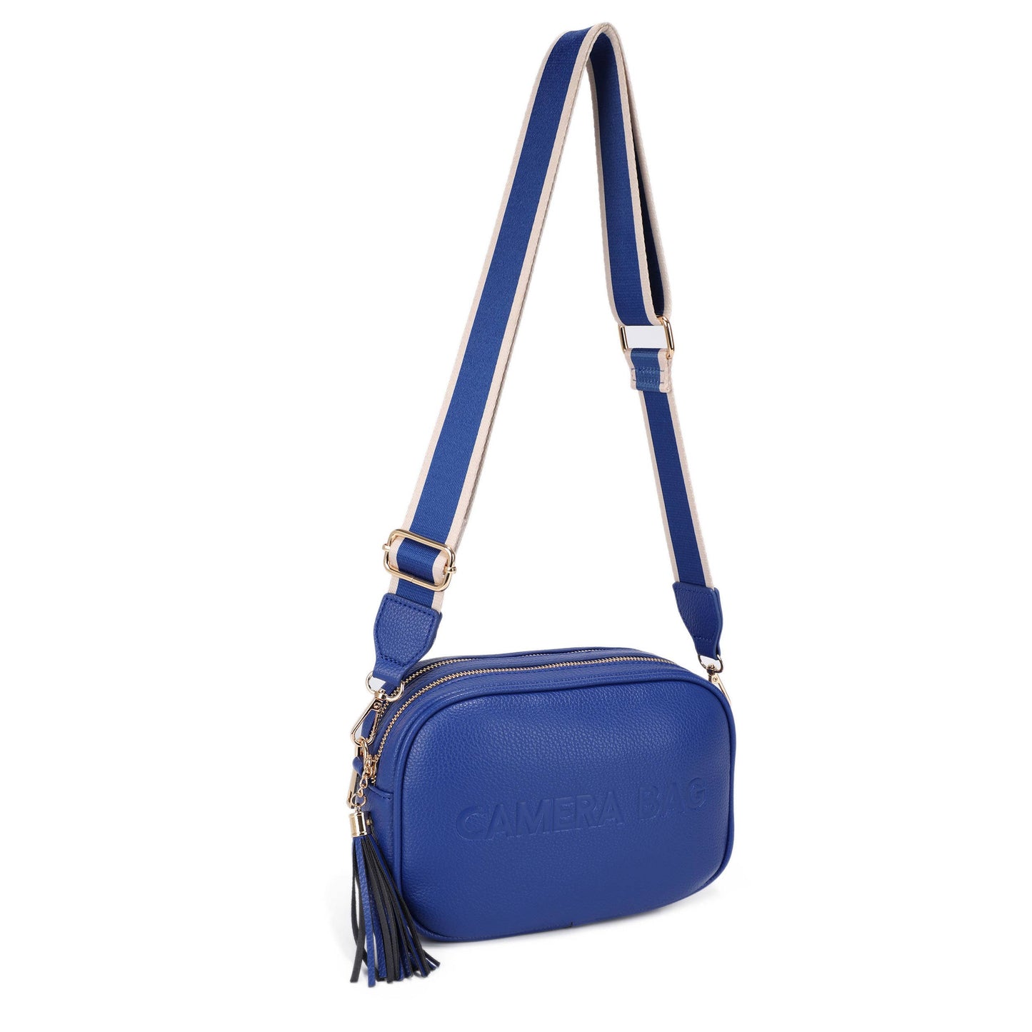 Yanira Double Compartment Crossbody Bag With Tassle