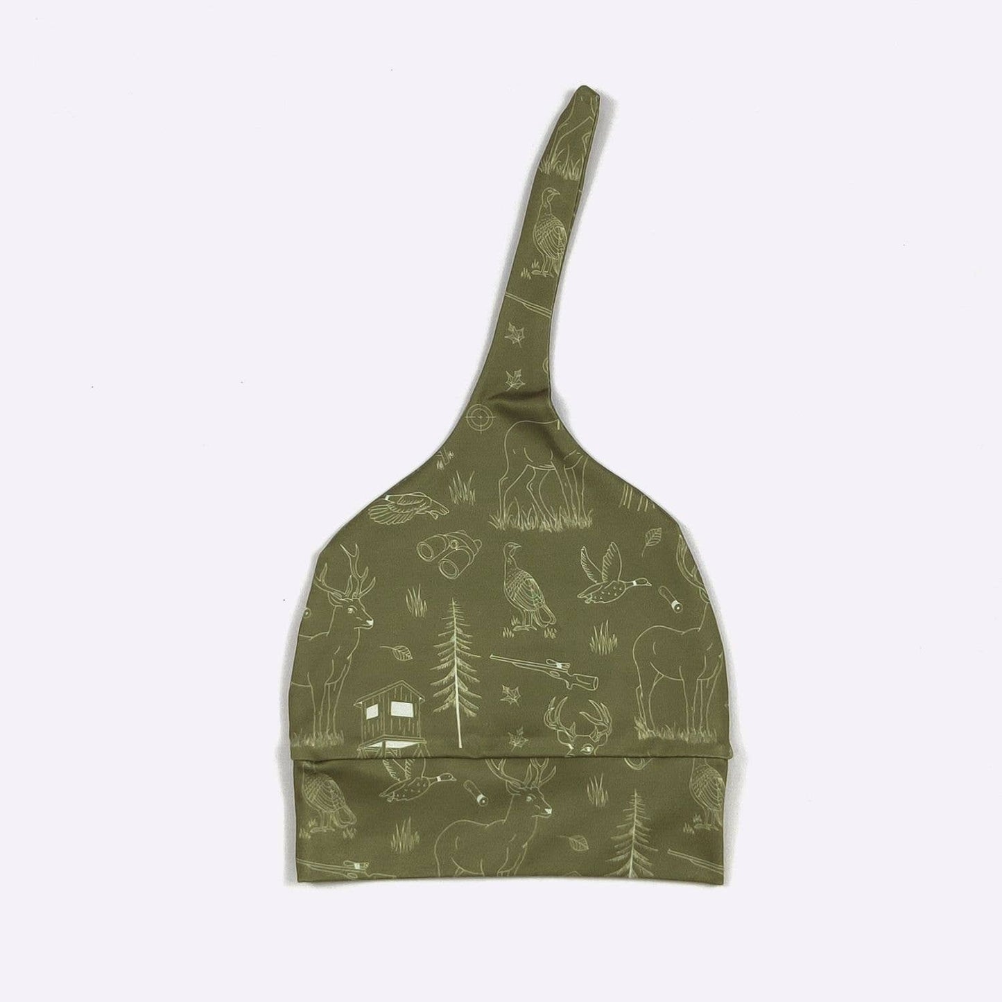 Moss Forest Baby Knotted Gown