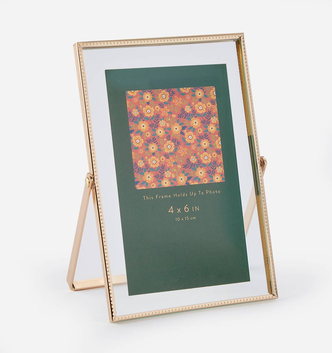 Gold Floating Photo Frame, 4x6