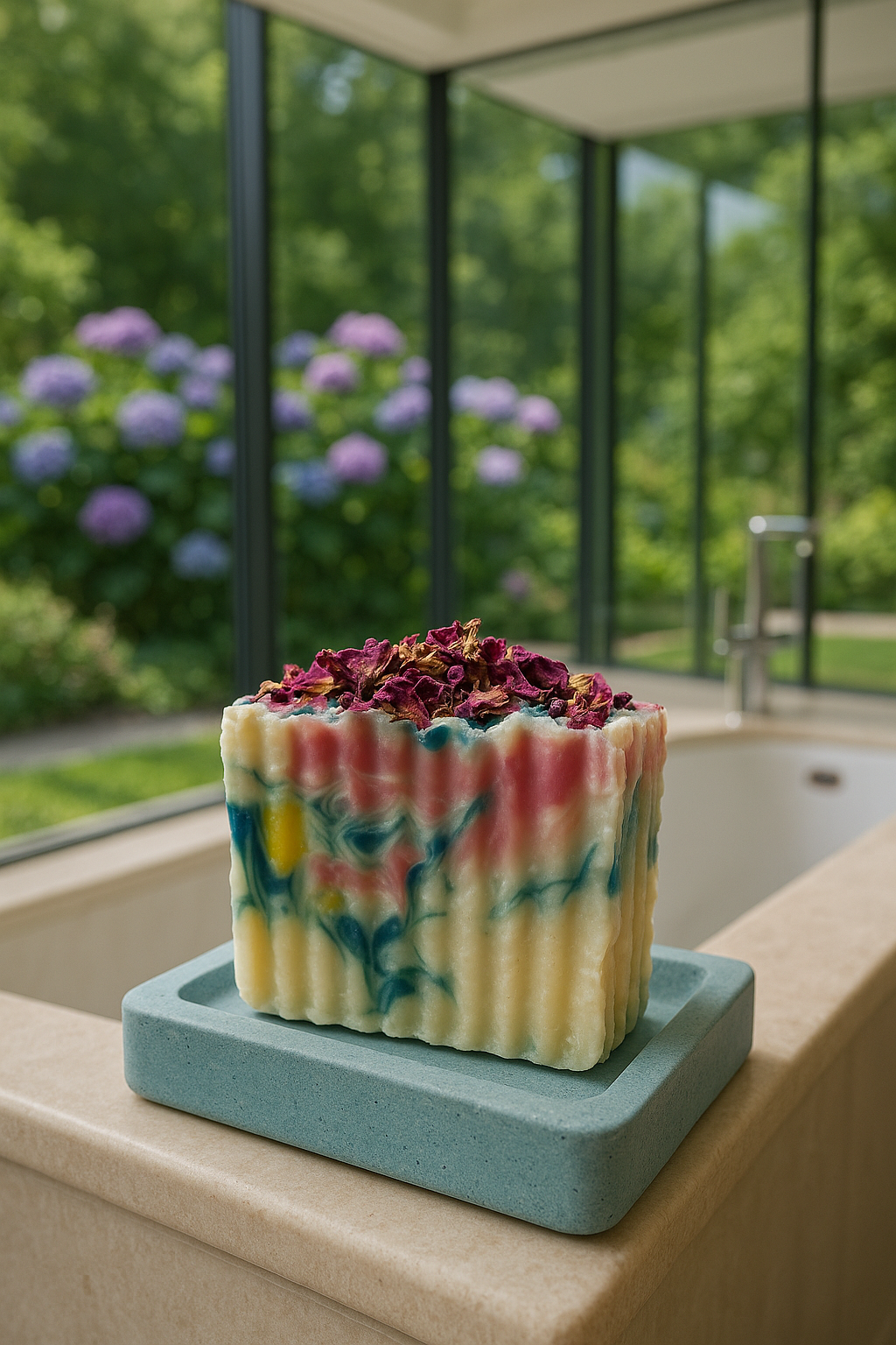 Sweet Garden Soap cold process natural vegan handmade