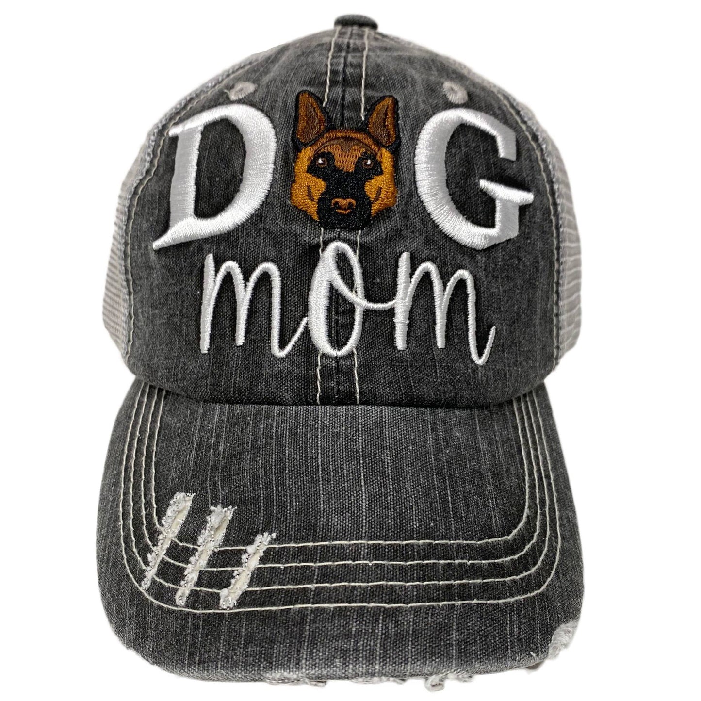 Dog Mom Women's Baseball Hat Embroidered Pet Cap- 12 breeds
