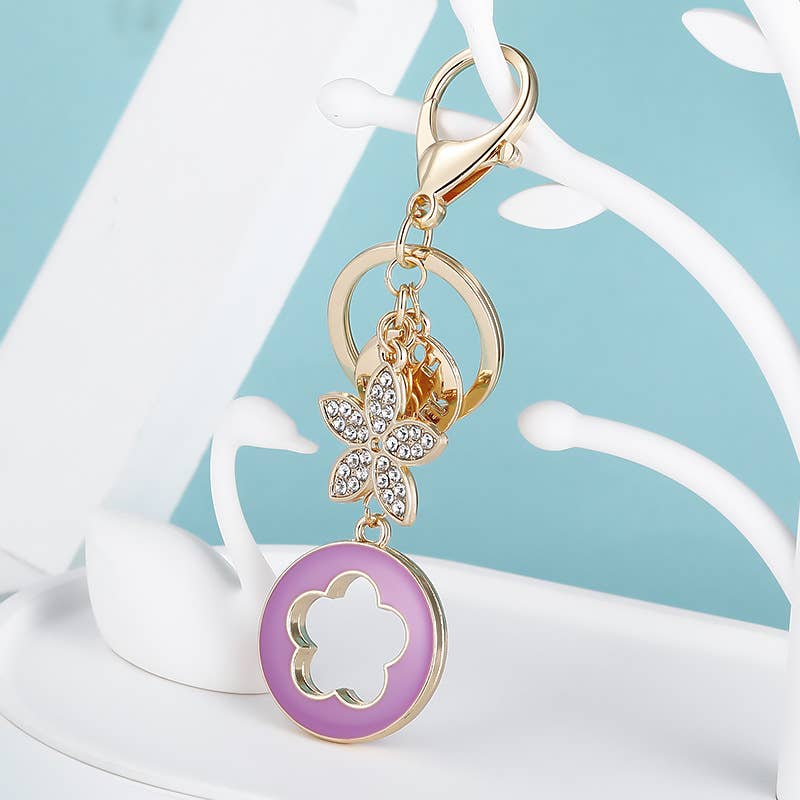 Clover Keychain Bag Car Charm