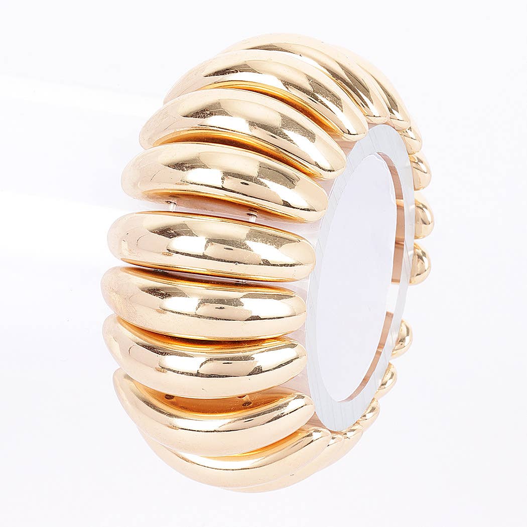 Alloy Casting Stretch Bracelet