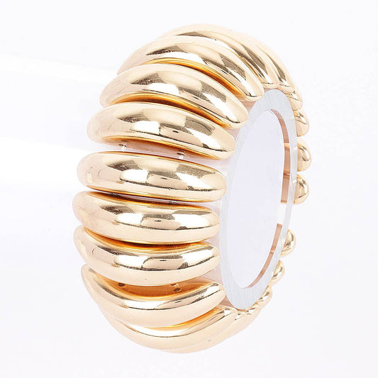 Alloy Casting Stretch Bracelet