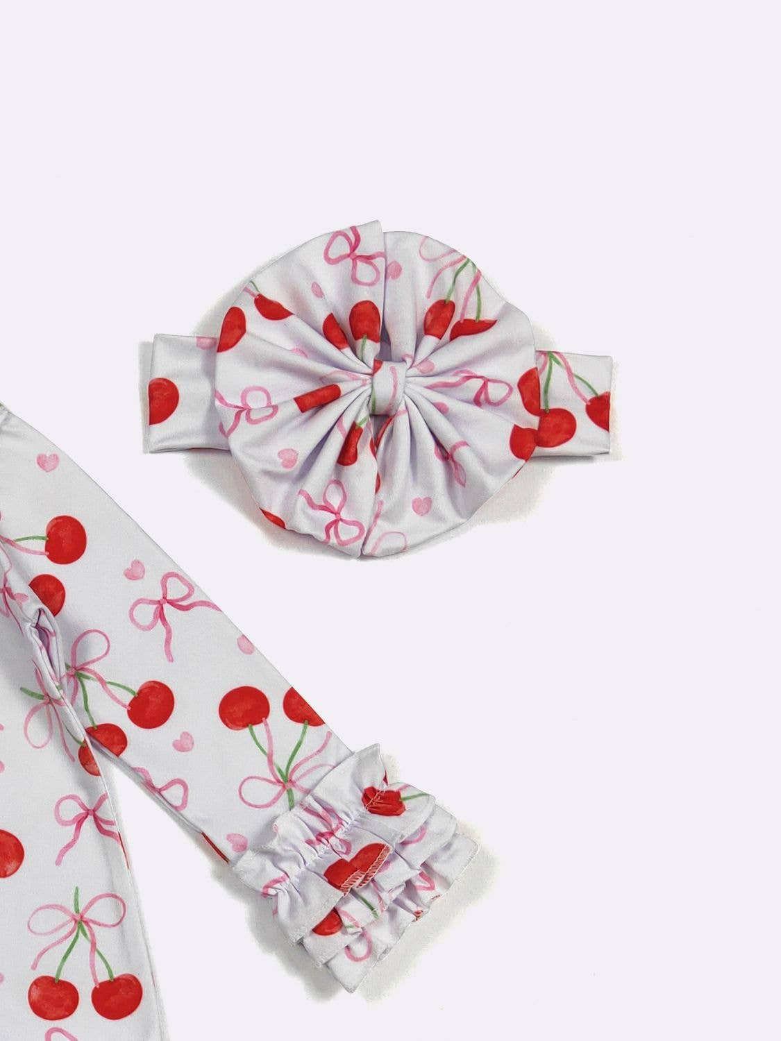Coquette Cherry Baby Gown