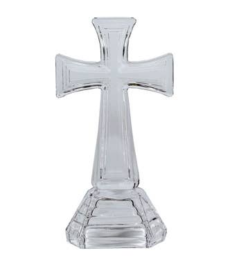 Glass Cross Faith Christian  Item # 18097
