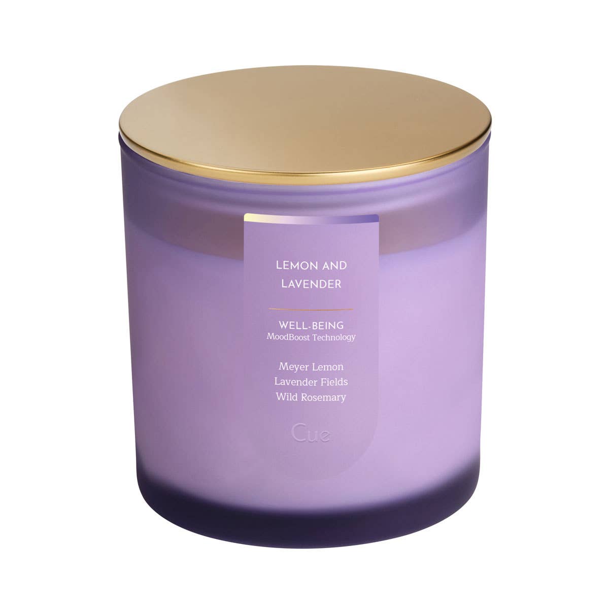 Lemon and Lavender Candle -  Well-being with MoodBoost
