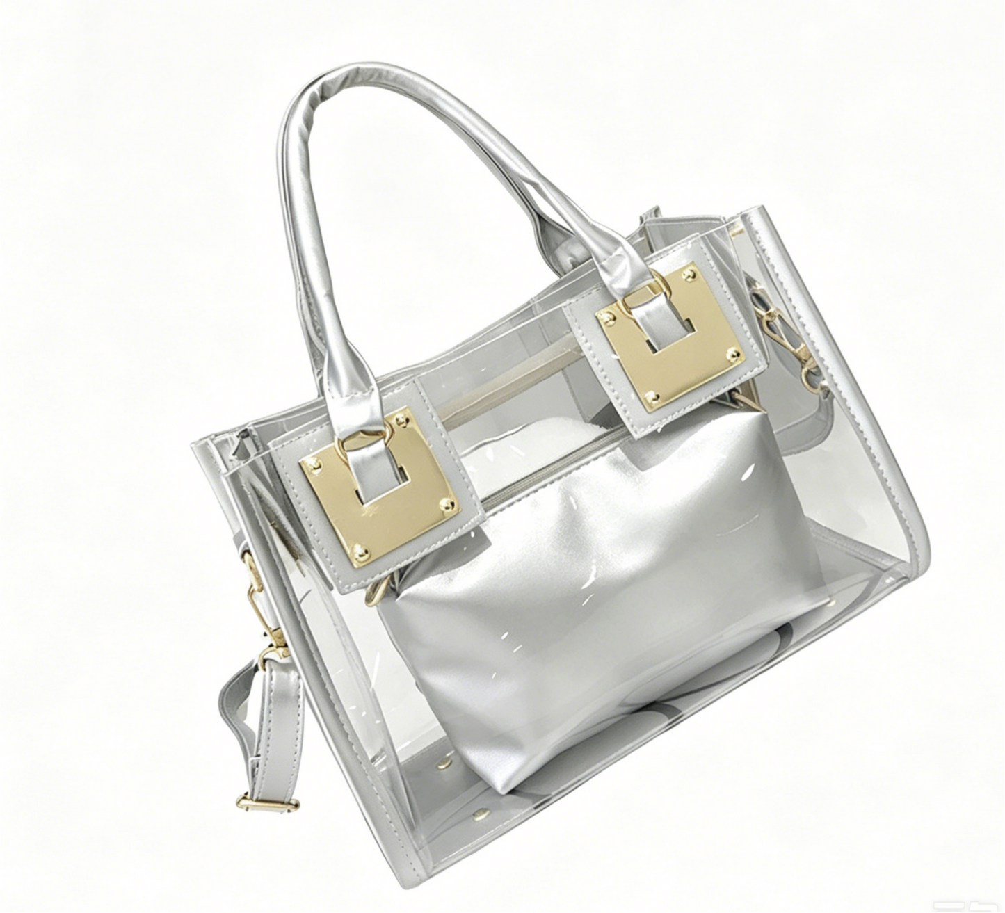Clear Stadium Bag PVC Handbag Crossbody