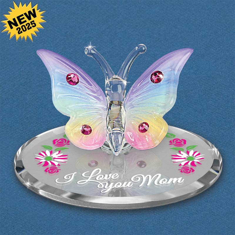 L0 319-RM: Butterfly "I Love You Mom"