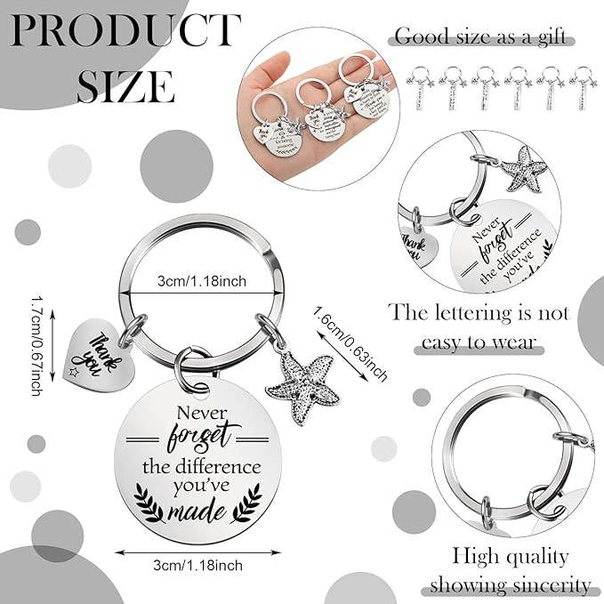 “Thank You” Keychain (Assorted Design)