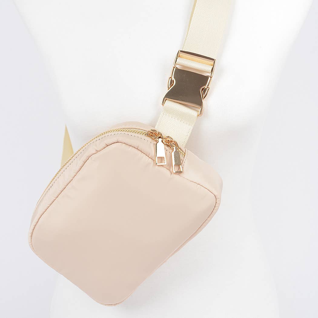 Nylon Zip Fanny Pack