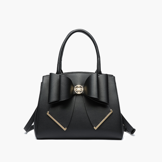 Poppy Bowtie Top Handle Satchel Bag