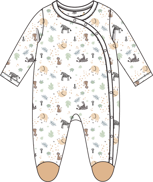 Boys Coverall: Safari
