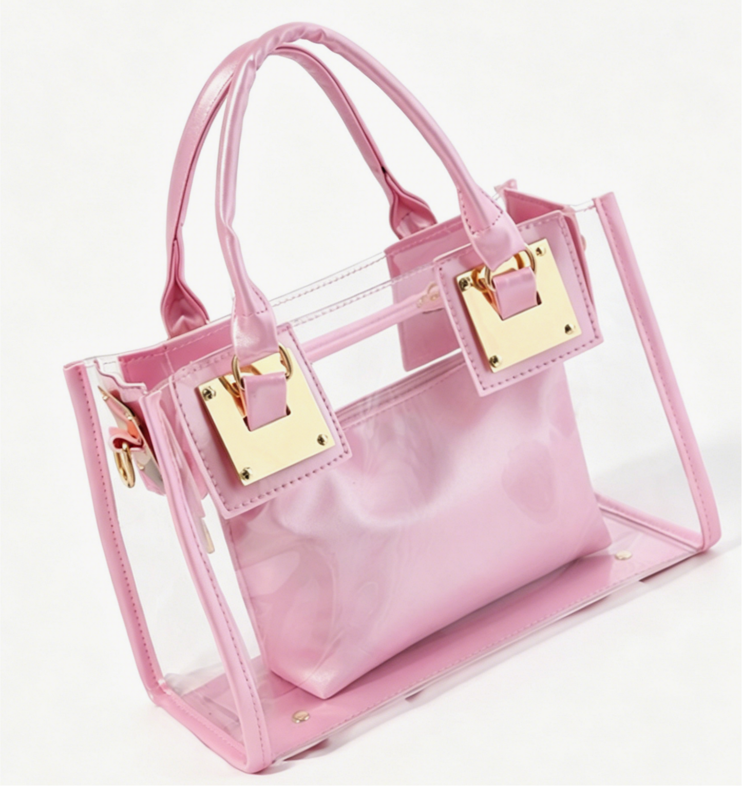Clear Stadium Bag PVC Handbag Crossbody