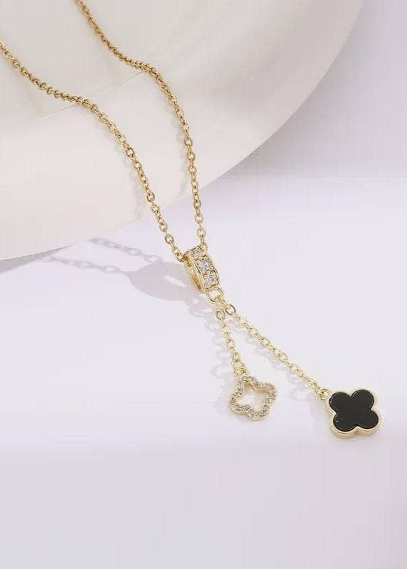 Golden Panther Pendant Necklace