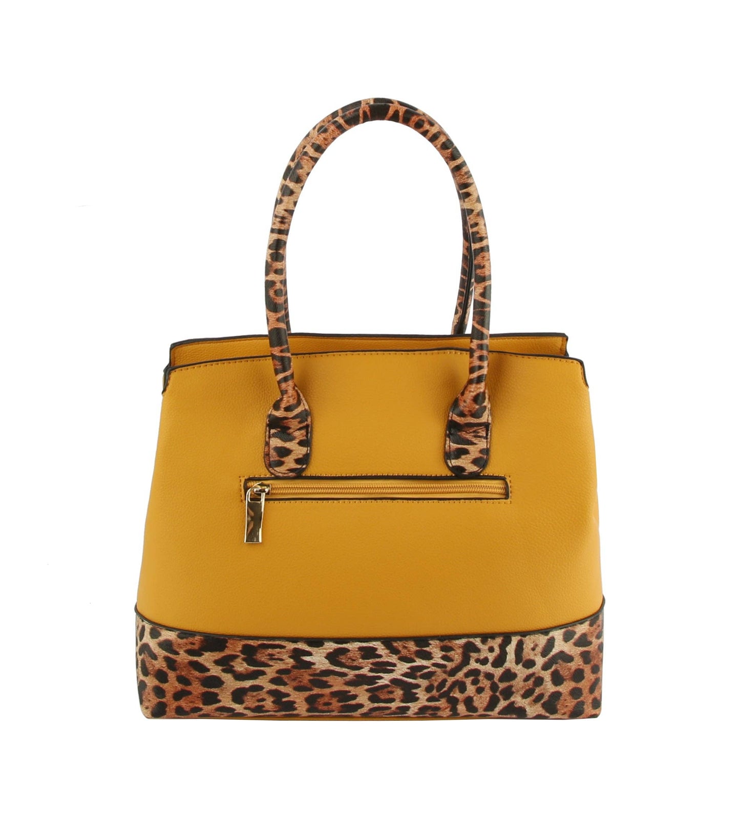 Women's Satchel Purse Shoulder Bag - Vegan Leather